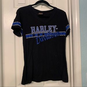 Women Harley Davidson Short Sleeve